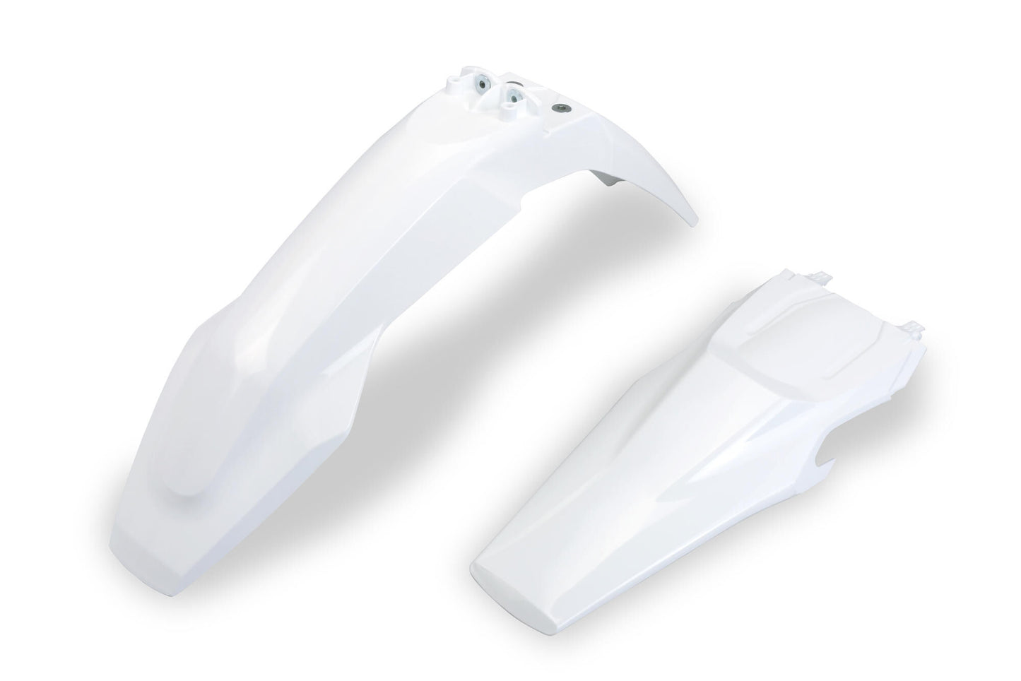 Ufo plast kotflügelsatz mudguard set ufo husqvarna oem white