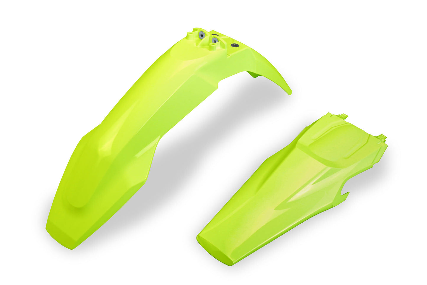 Ufo plast kotflügelsatz mudguard set ufo husqvarna yellow