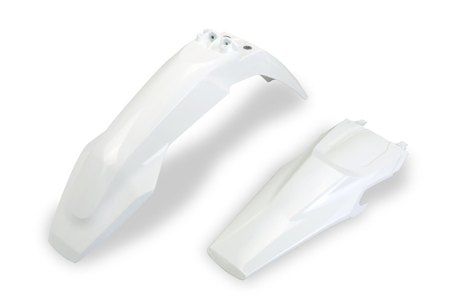 Ufo plast kotflügelsatz mudguard set ufo husqvarna white