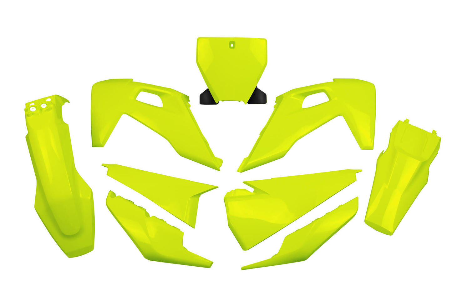 Kit embellecedores carrocería Ufo plast ufo husqvarna amarillo