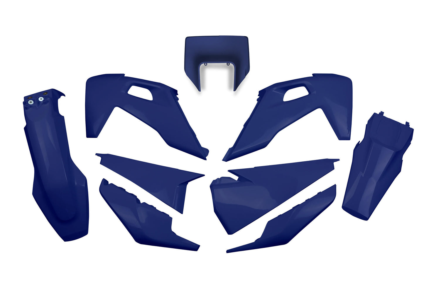 Ufo plast verkleidungssatz trim kit ufo husqvarna blue