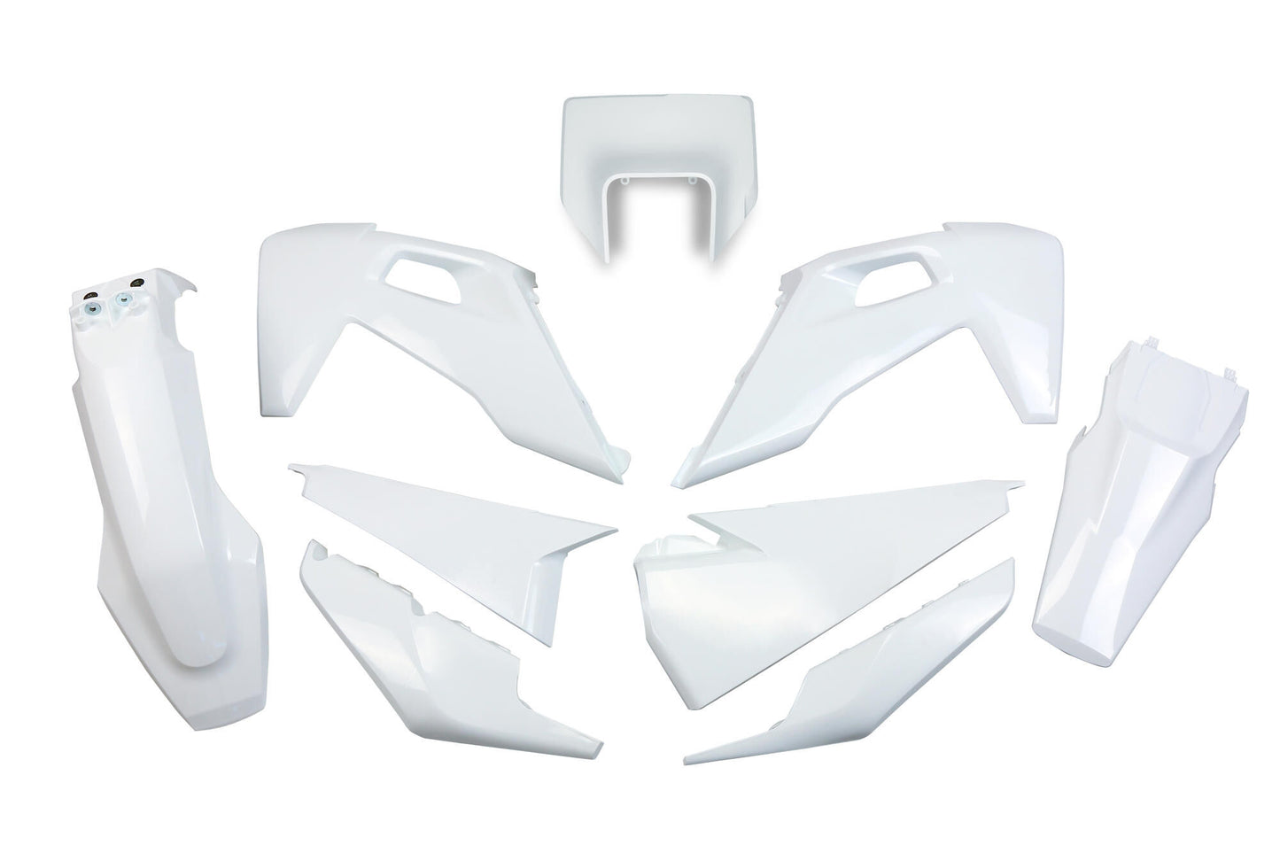 Kit finiture carrozzeria ufo plast ufo husqvarna oem bianco