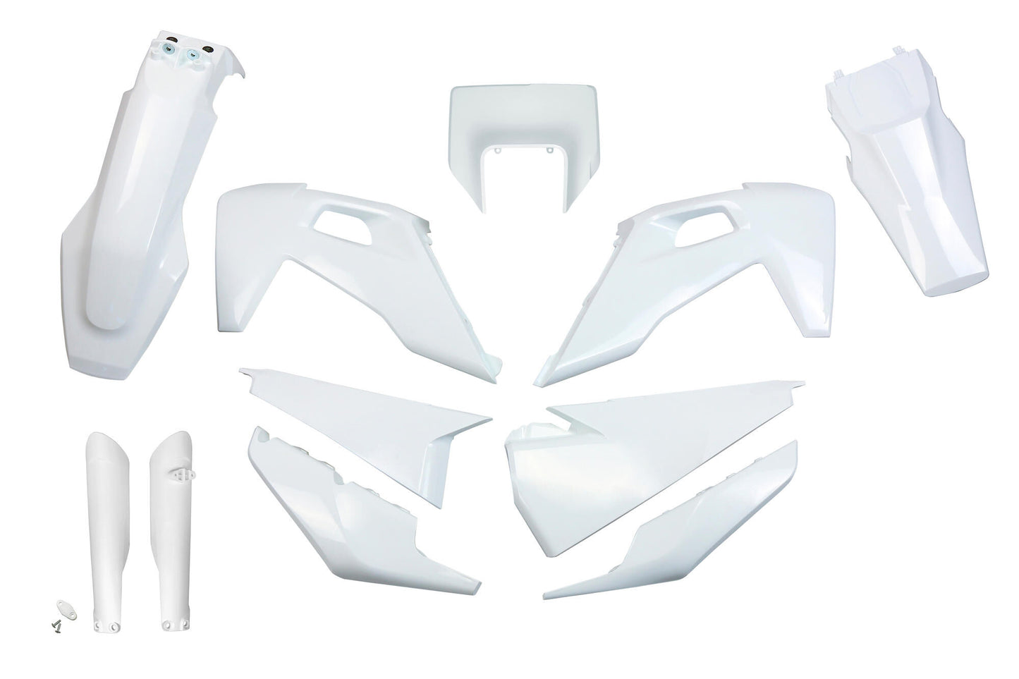 Ufo plast verkleidungssatz trim kit ufo husqvarna white