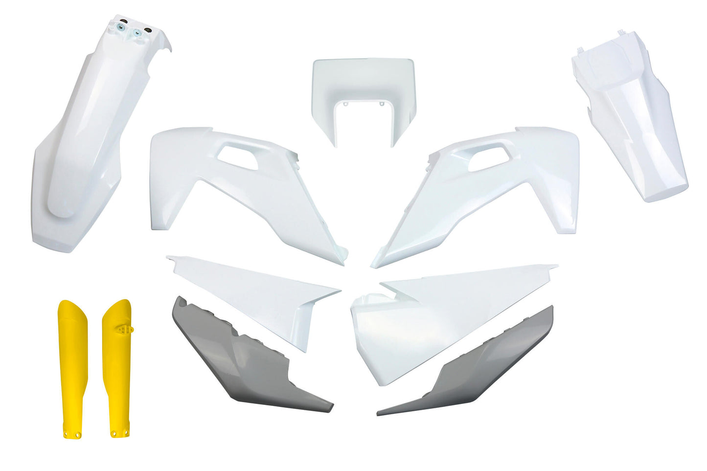 Ufo plast verkleidungssatz trim kit ufo husqvarna oem wt ye gr