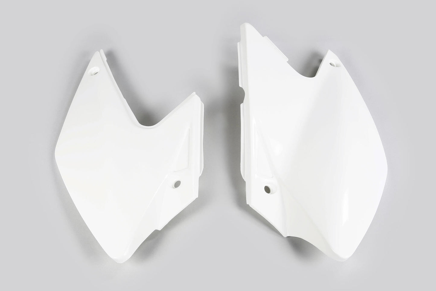 Ufo plast seitenverkleidung side covers ufo kawasaki white