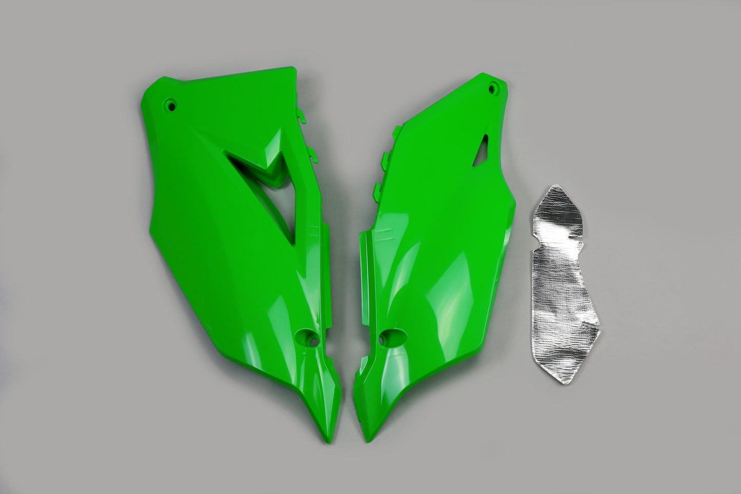 Copri laterali Ufo plast Copri laterali ufo kawasaki verde