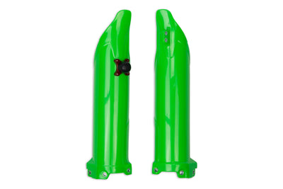Protezione forcella anteriore Ufo Plast protezioni forcella ufo kawasaki verde
