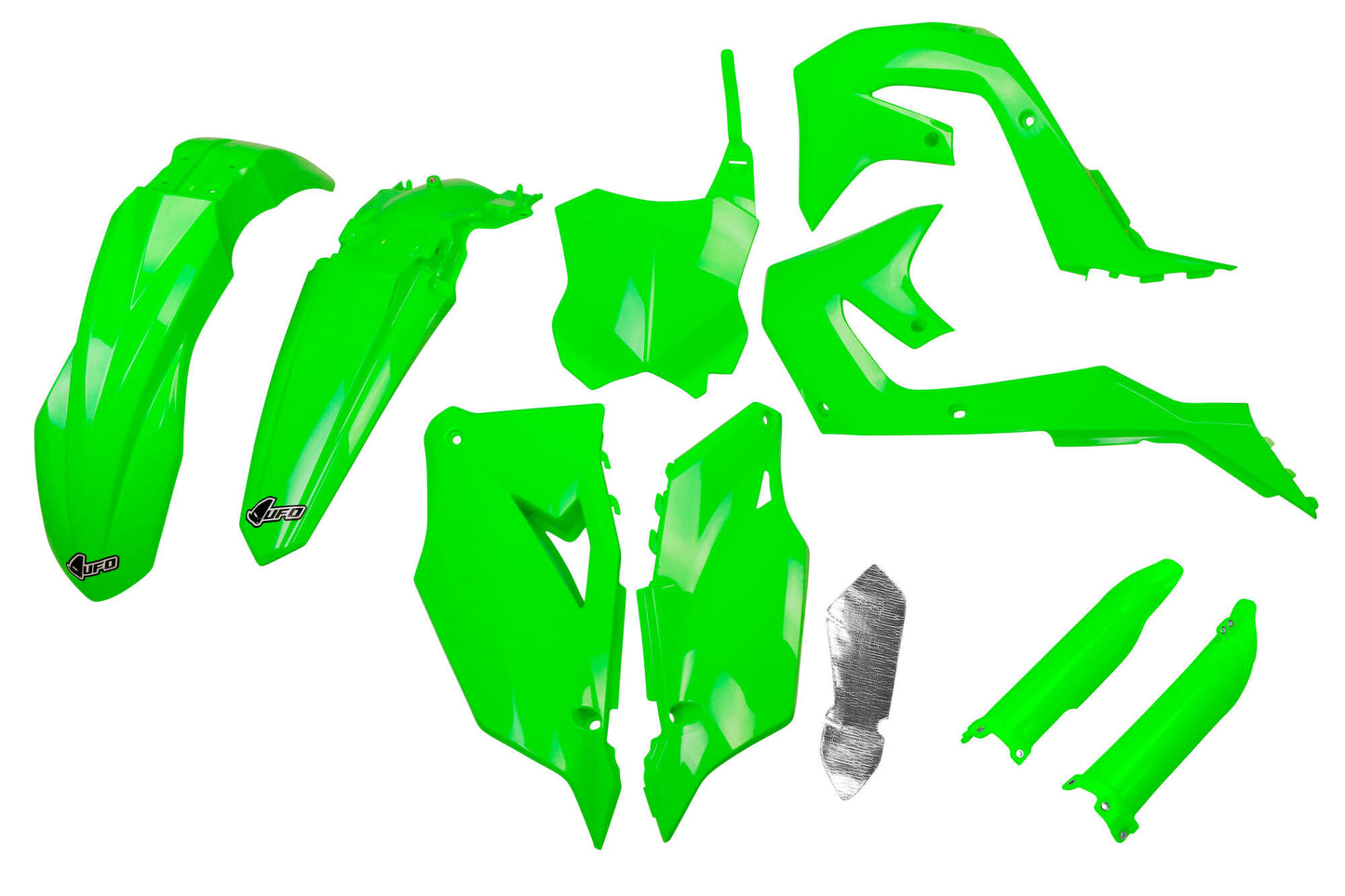 Kit finiture carrozzeria Ufo Plast Ufo Kawasaki Verde