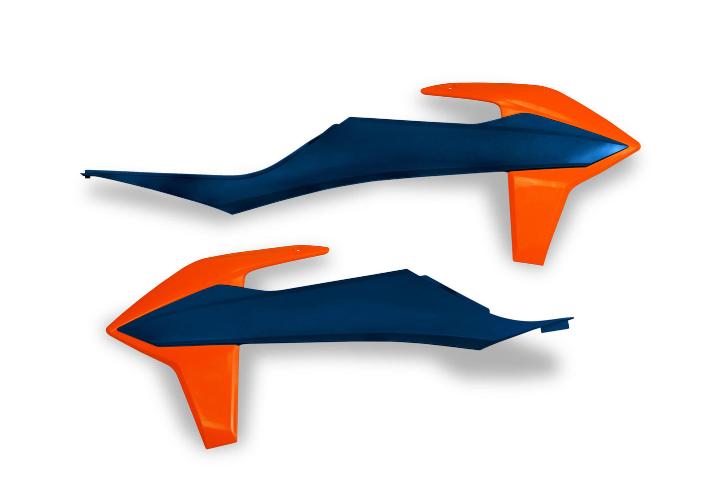 Ufo plast kühlerabdeckung radiator covers ufo ktm blue orange