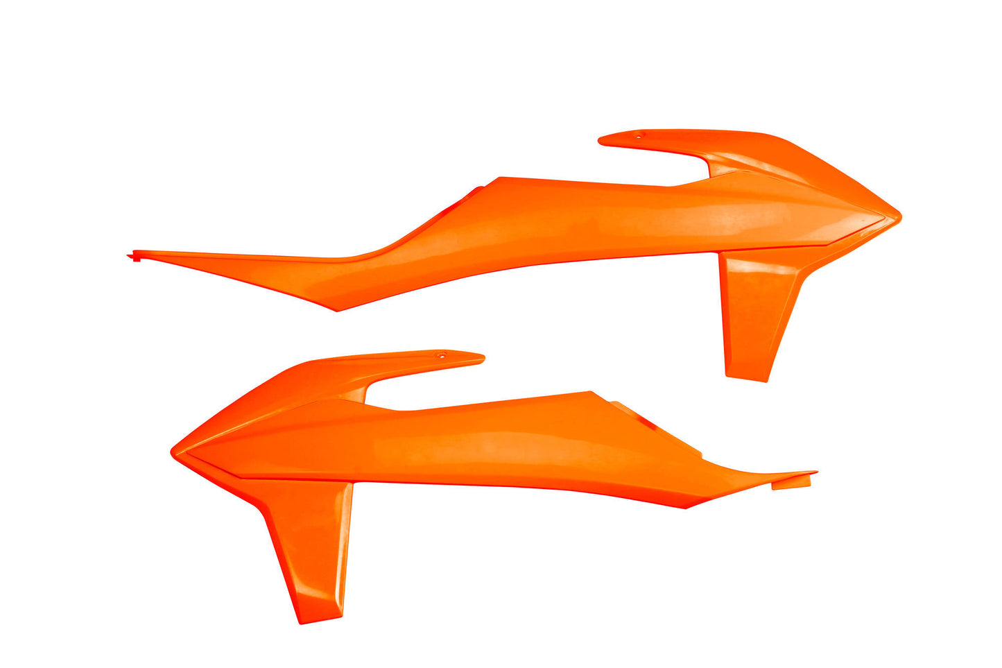 Ufo plast kühlerabdeckung radiator covers ufo ktm orange