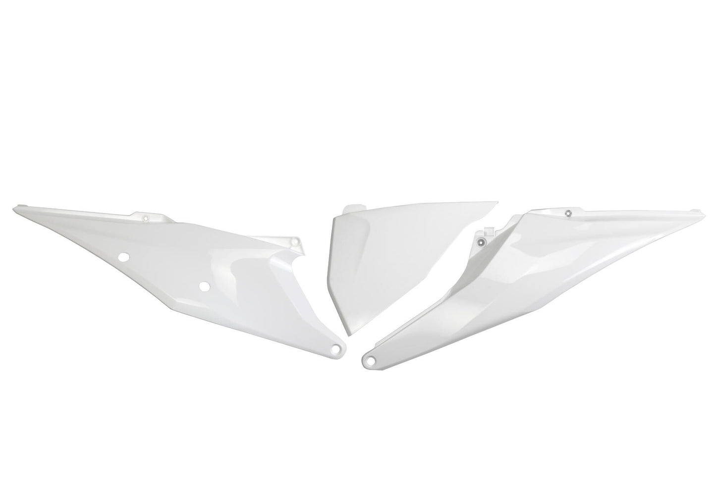 Ufo plast seitenverkleidung side covers ufo ktm white