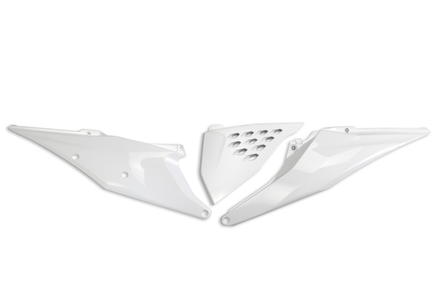 Copri laterali Ufo plast Copri laterali ufo ktm bianco