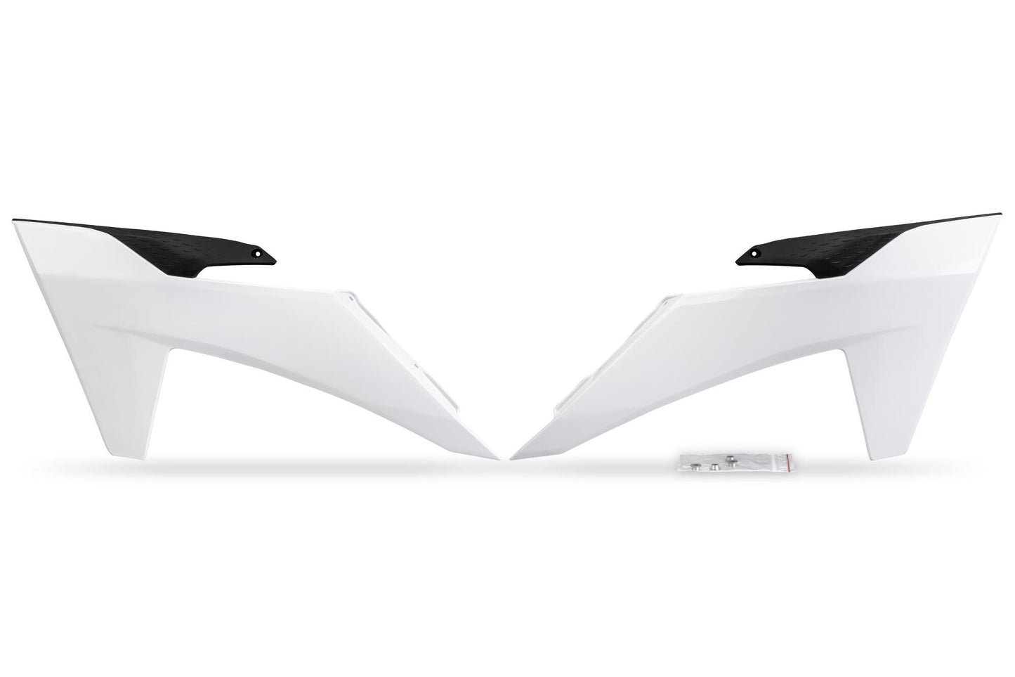 Ufo plast kühlerabdeckung radiator covers ufo ktm white