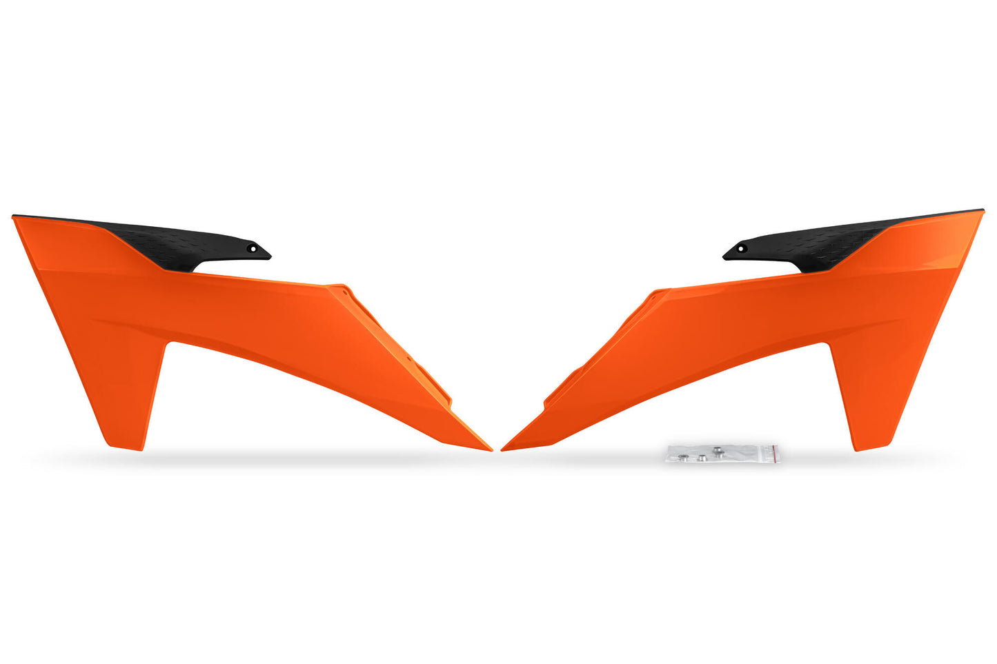 Ufo plast kühlerabdeckung radiator covers ufo ktm orange