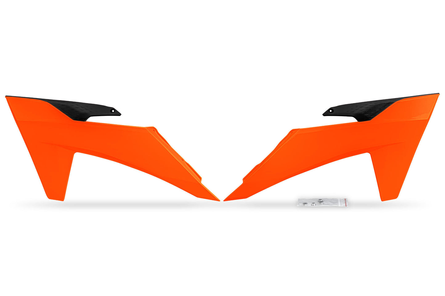 Ufo plast kühlerabdeckung radiator covers ufo ktm orange