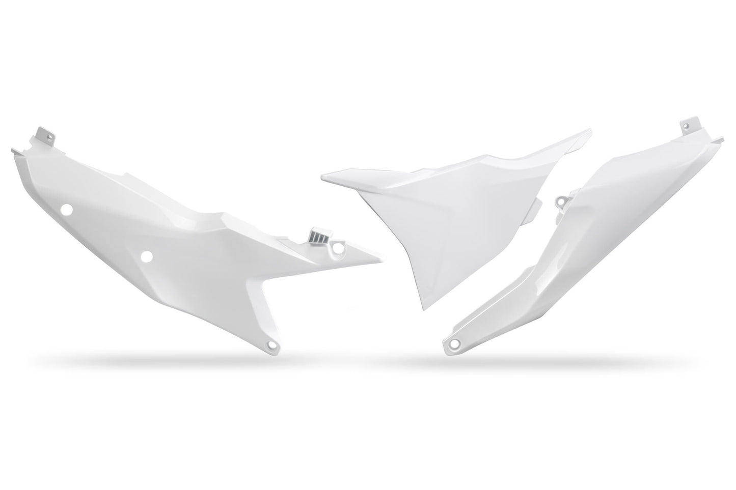Ufo plast seitenverkleidung side covers ufo ktm white
