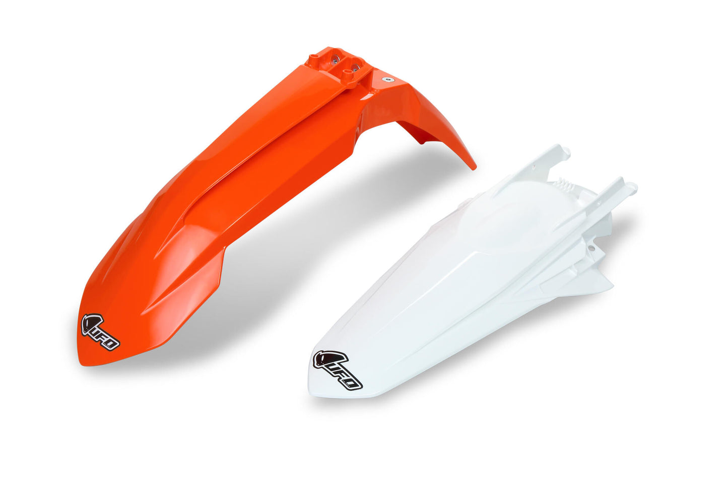 Juego de guardabarros Ufo plast juego de guardabarros ufo ktm oem naranja blanco