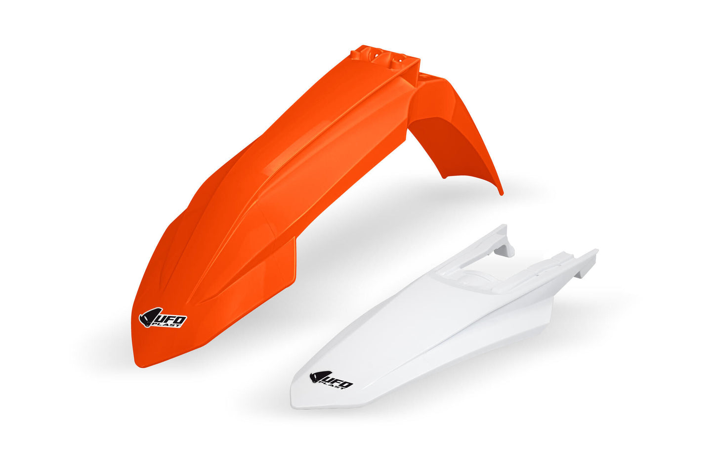 Juego de guardabarros Ufo plast juego de guardabarros ufo ktm oem naranja blanco