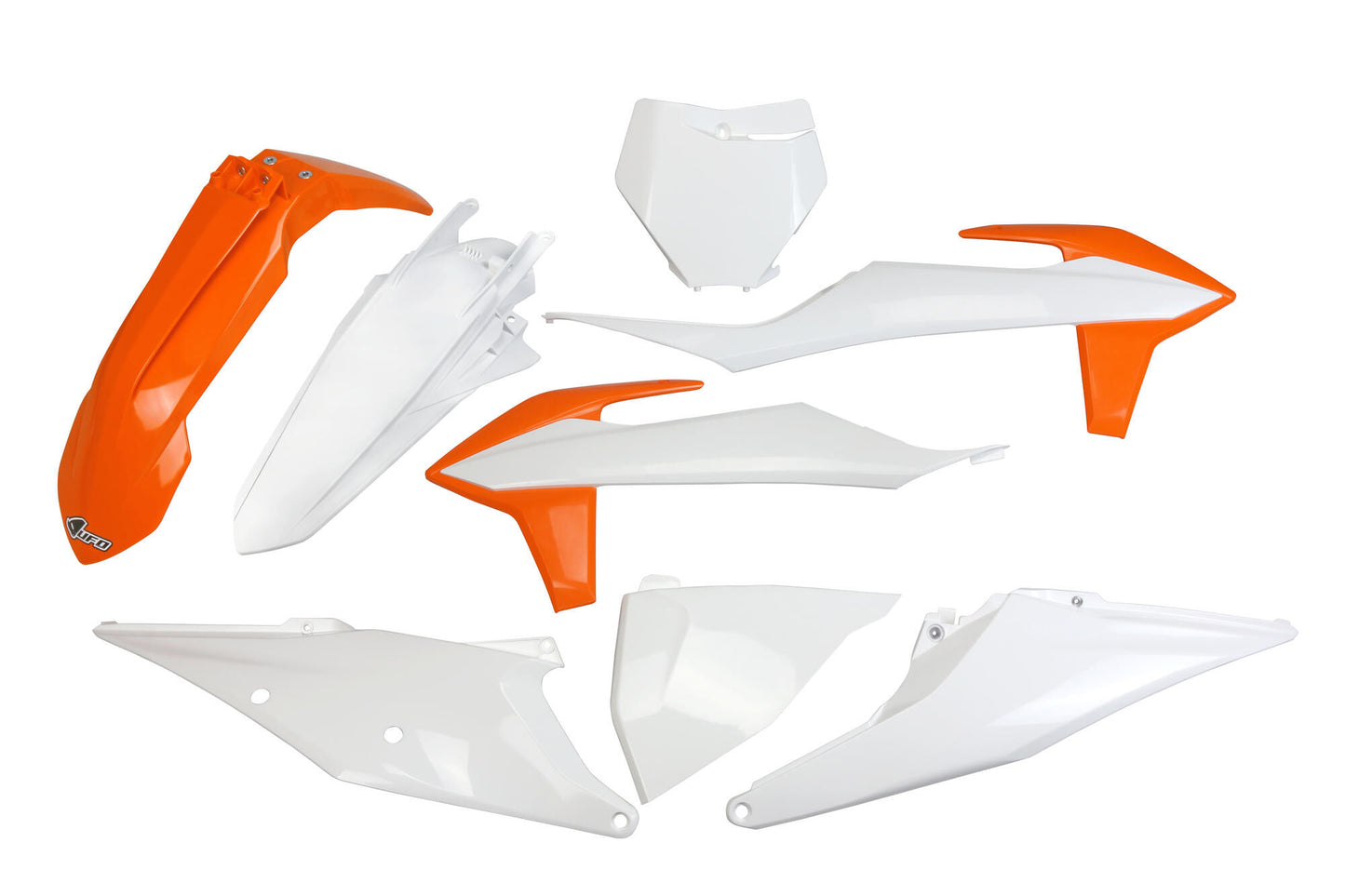 Ufo plast verkleidungssatz trim kit ufo ktm oem orange white