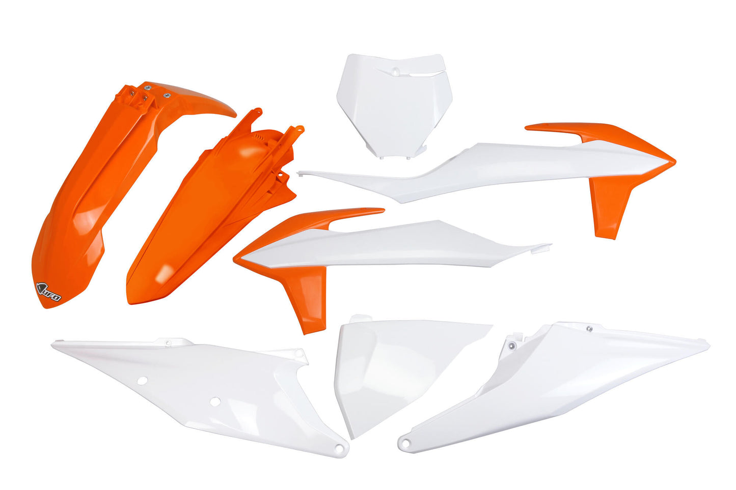 Ufo plast verkleidungssatz trim kit ufo ktm oem orange white