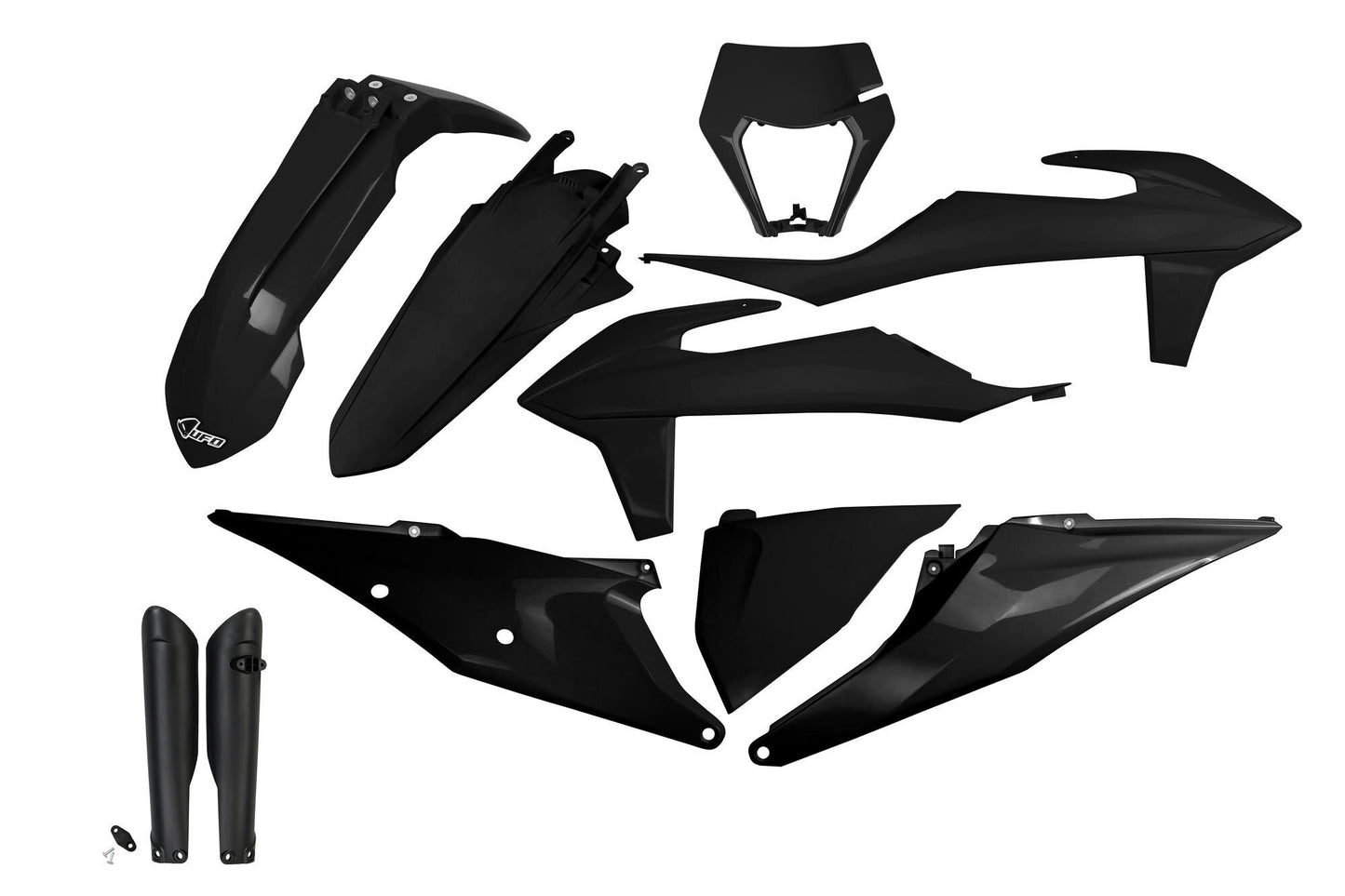 Kit finiture carrozzeria ufo plast ufo ktm nero