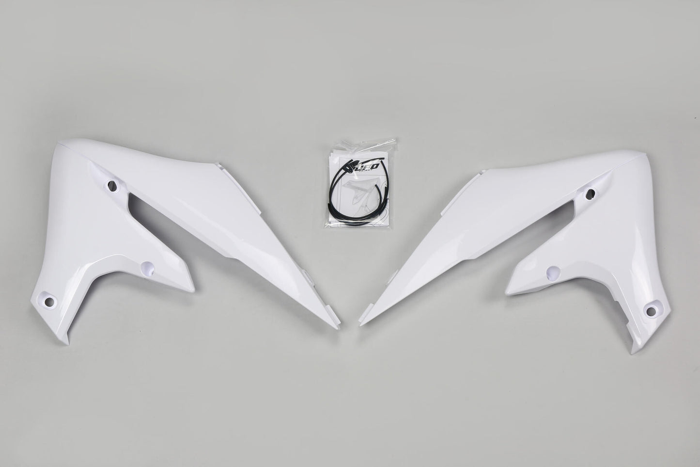 Tapa radiador ufo plast cubre radiador ufo yamaha blanco