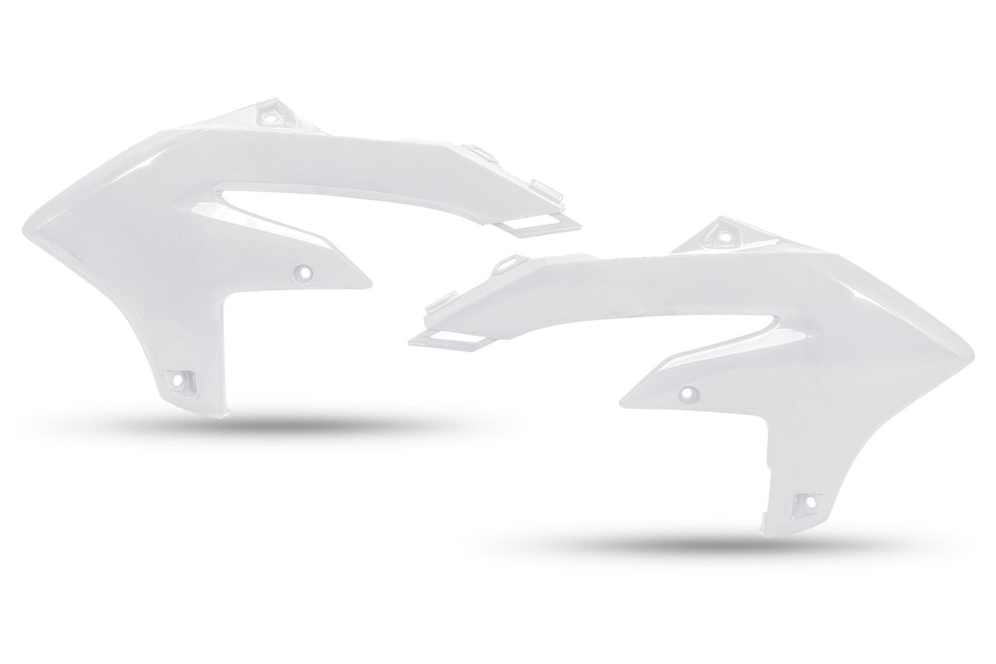 Tapa radiador ufo plast cubre radiador ufo yamaha blanco