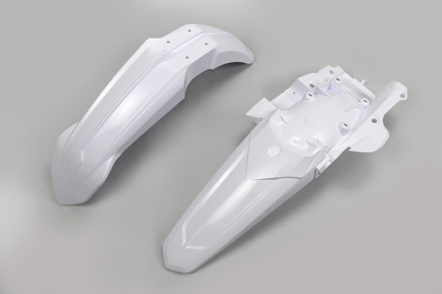 Ufo plast kotflügelsatz mudguard set ufo yamaha white