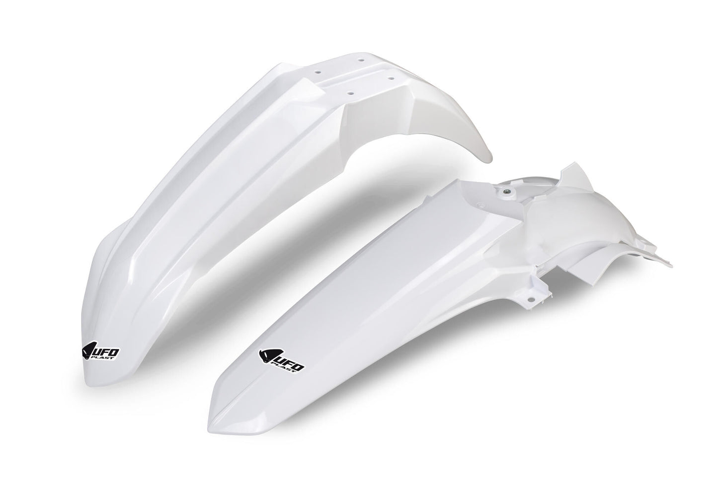 Ufo plast kotflügelsatz mudguard set ufo yamaha white