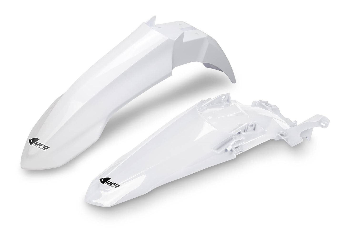 Ufo plast kotflügelsatz mudguard set ufo yamaha white