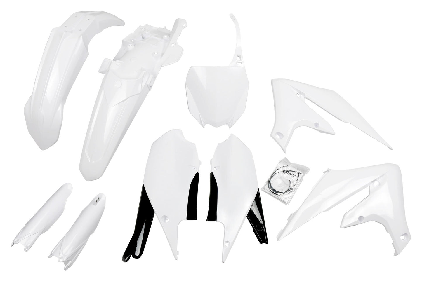 Ufo plast verkleidungssatz trim kit ufo yamaha white