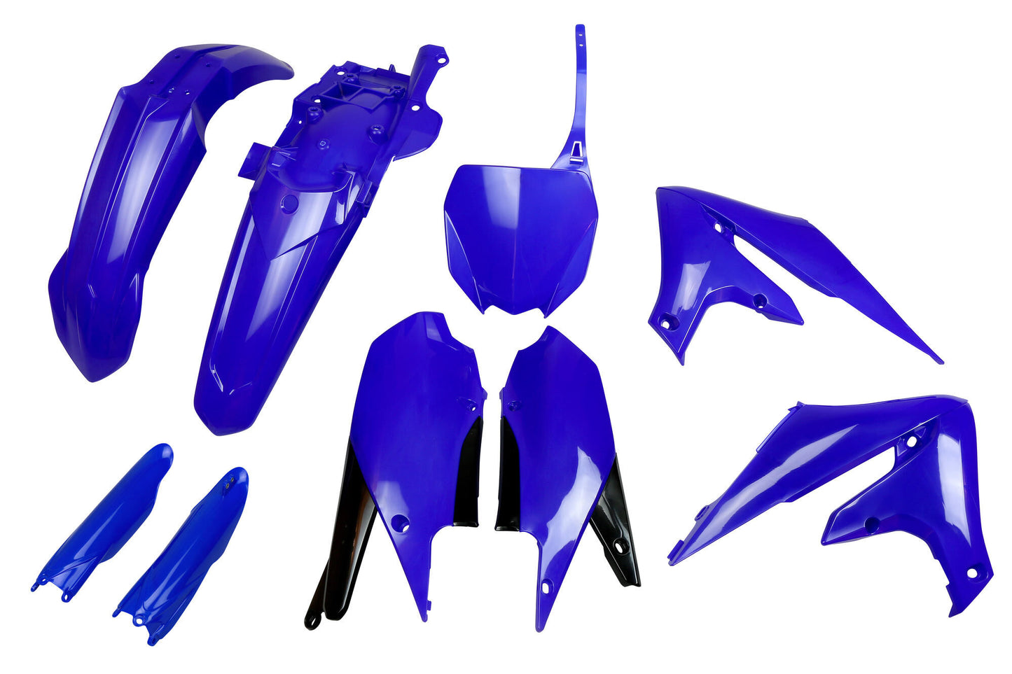 Kit embellecedores carrocería Ufo plast ufo yamaha oem azul negro