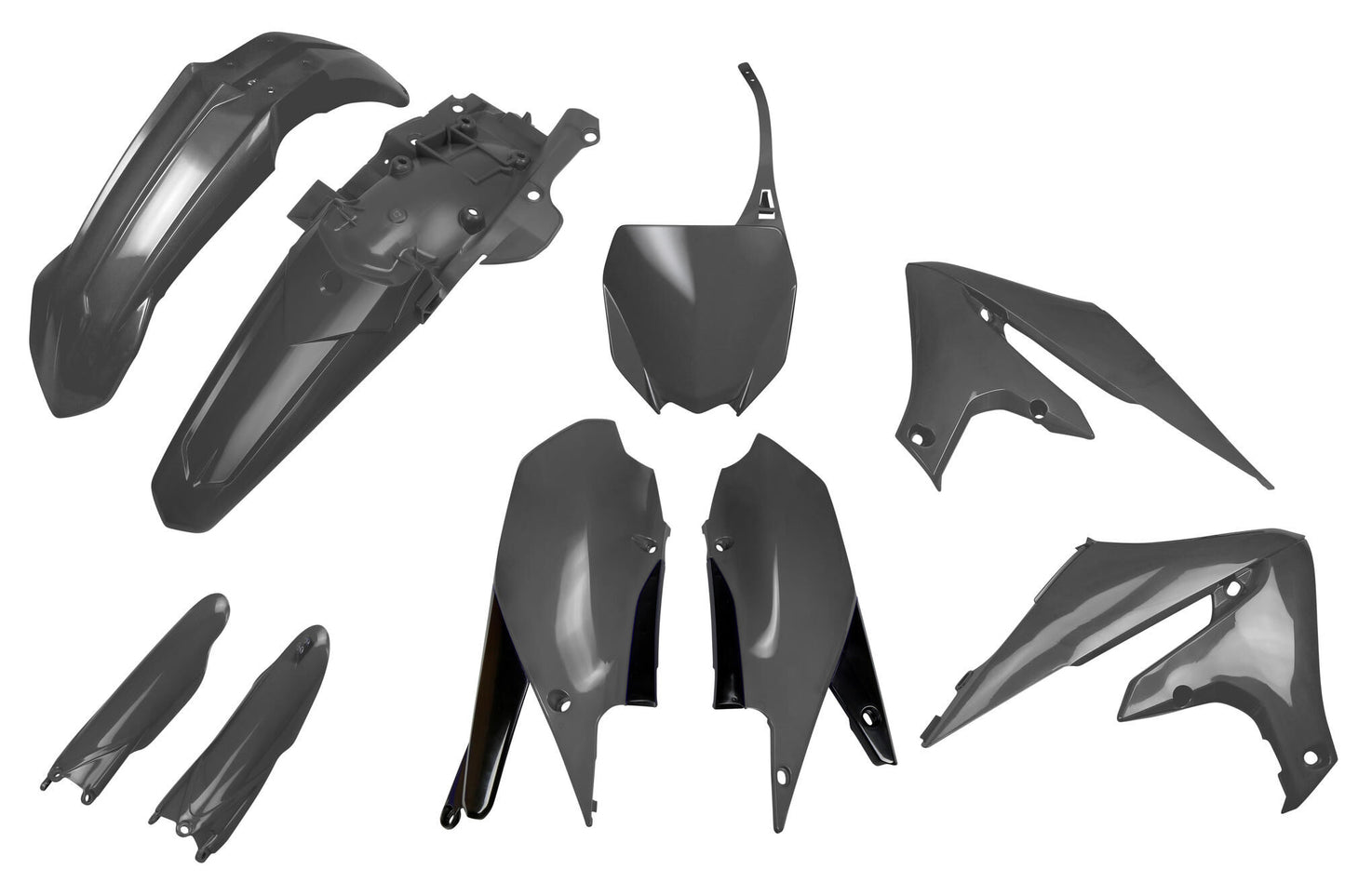 Kit finiture carrozzeria Ufo plast ufo yamaha grigio