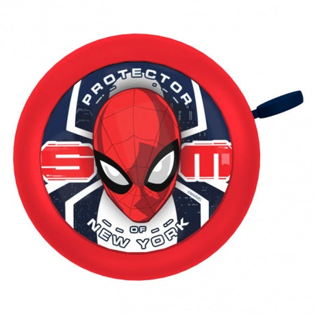 Spider-Man Bicycle Bell 55 mm rojo
