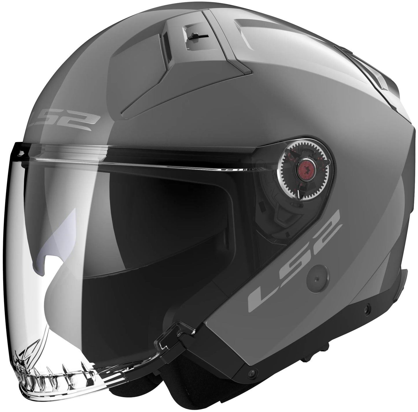 Ls2 jethelm of603 infinity ii solid helmet infinity ii gray gr. xs