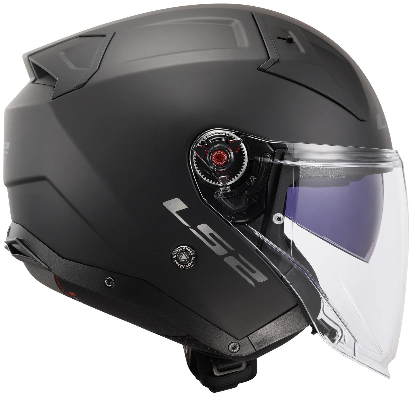 Casco jet Ls2 of603 casco Infinity ii of603 infi. ii solido l nero opaco
