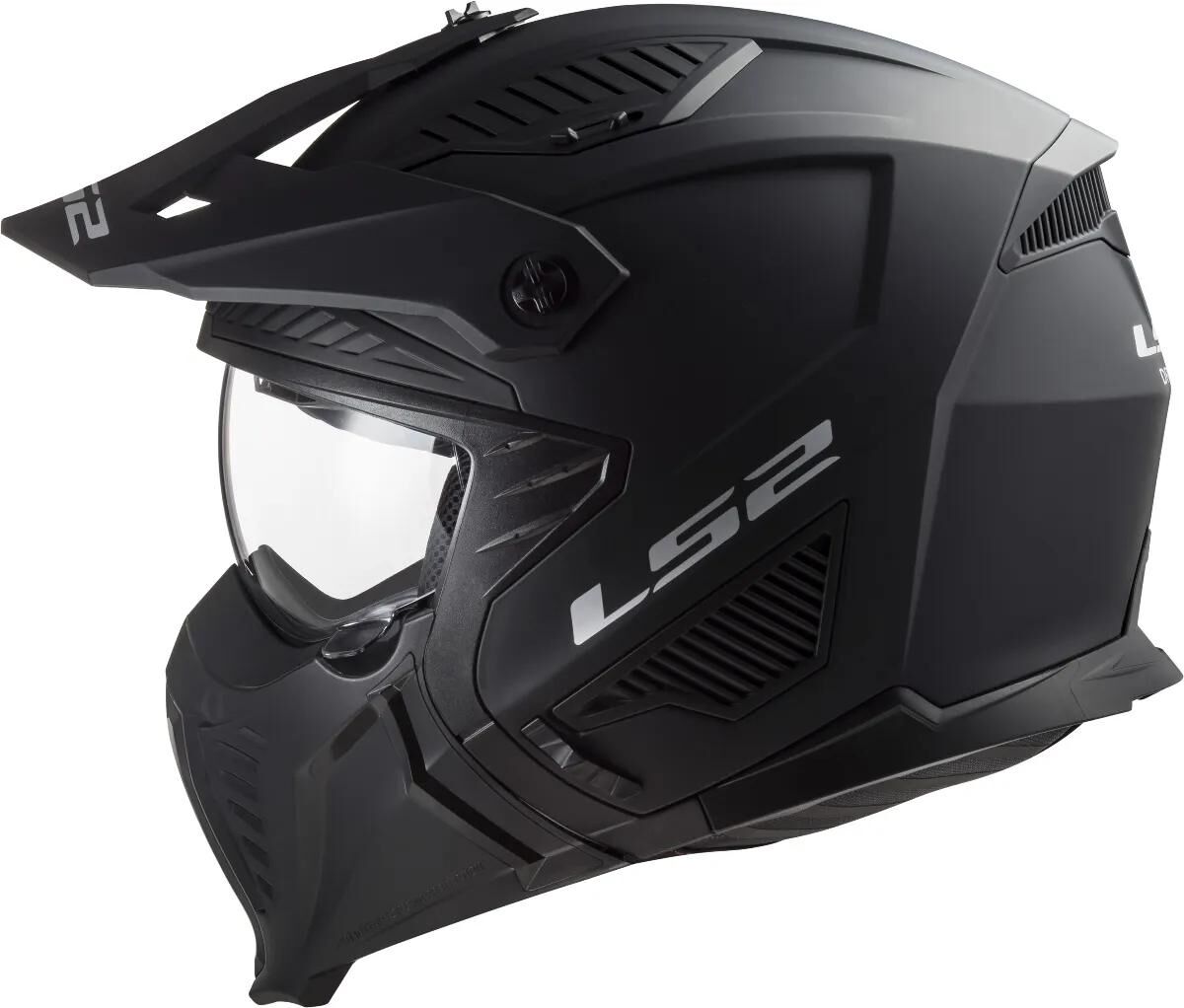 Casco modular ls2 of606 drifter solid casco of606 drifter solid xl negro mate