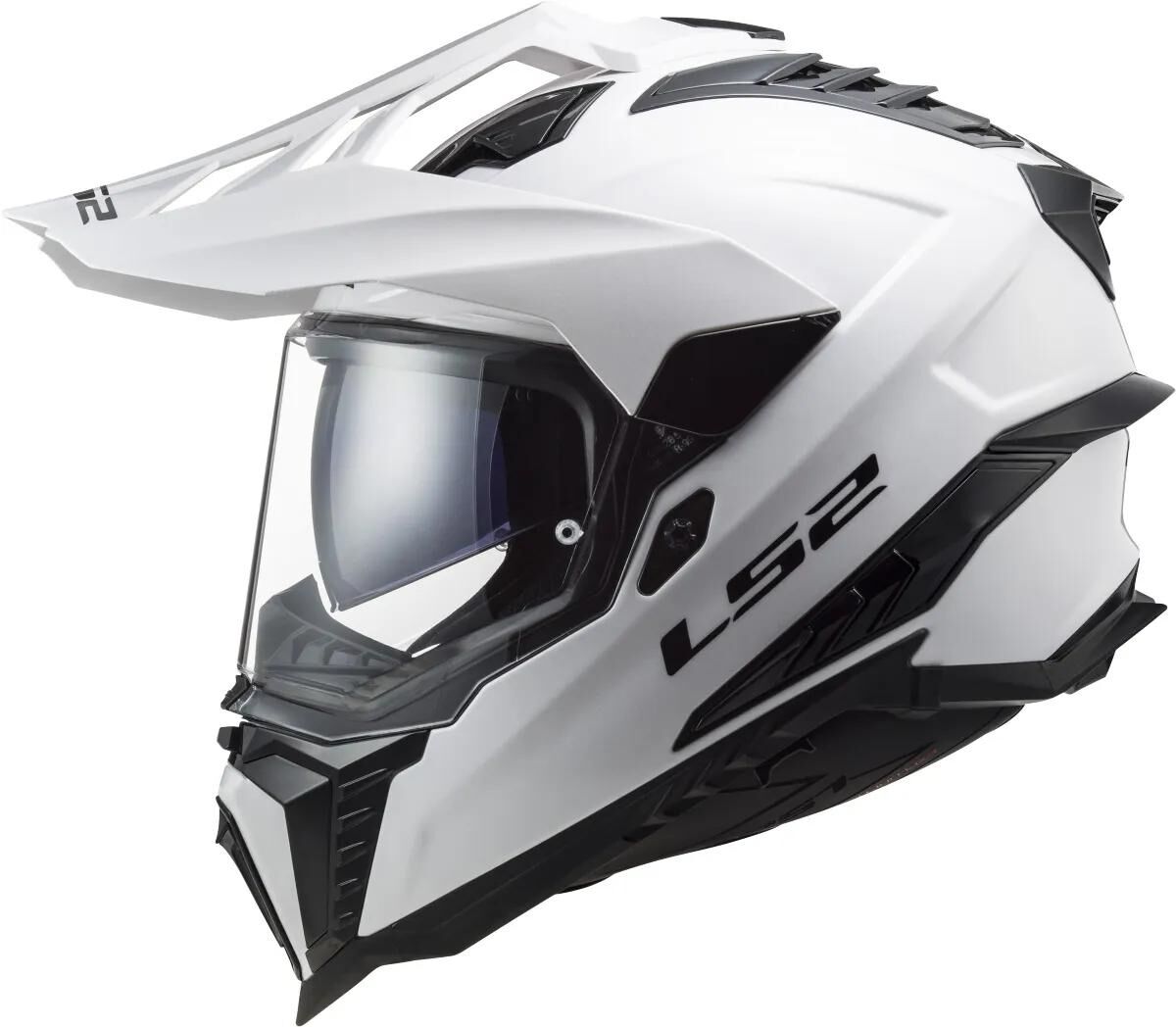 Casco enduro ls2 mx701 explorer solid. casco mx701 explorer solid xl blanco