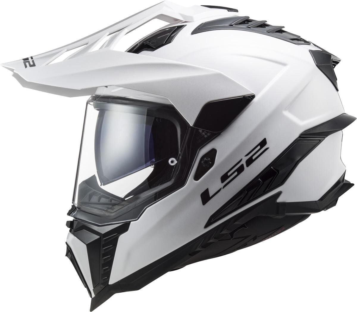 Casco enduro ls2 mx701 explorer solid. casco mx701 explorer solid xs blanco