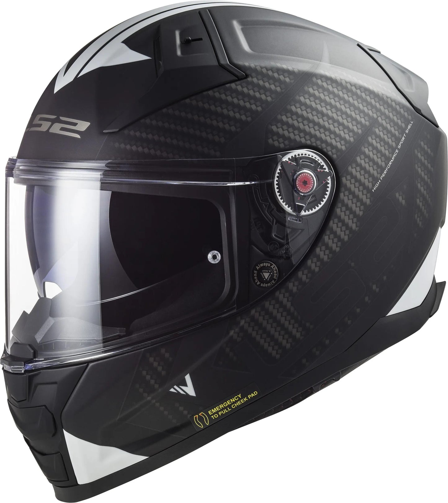 Casco integral ls2 ff811 vector ii casco splitter ff811 vect. ii spl. blanco