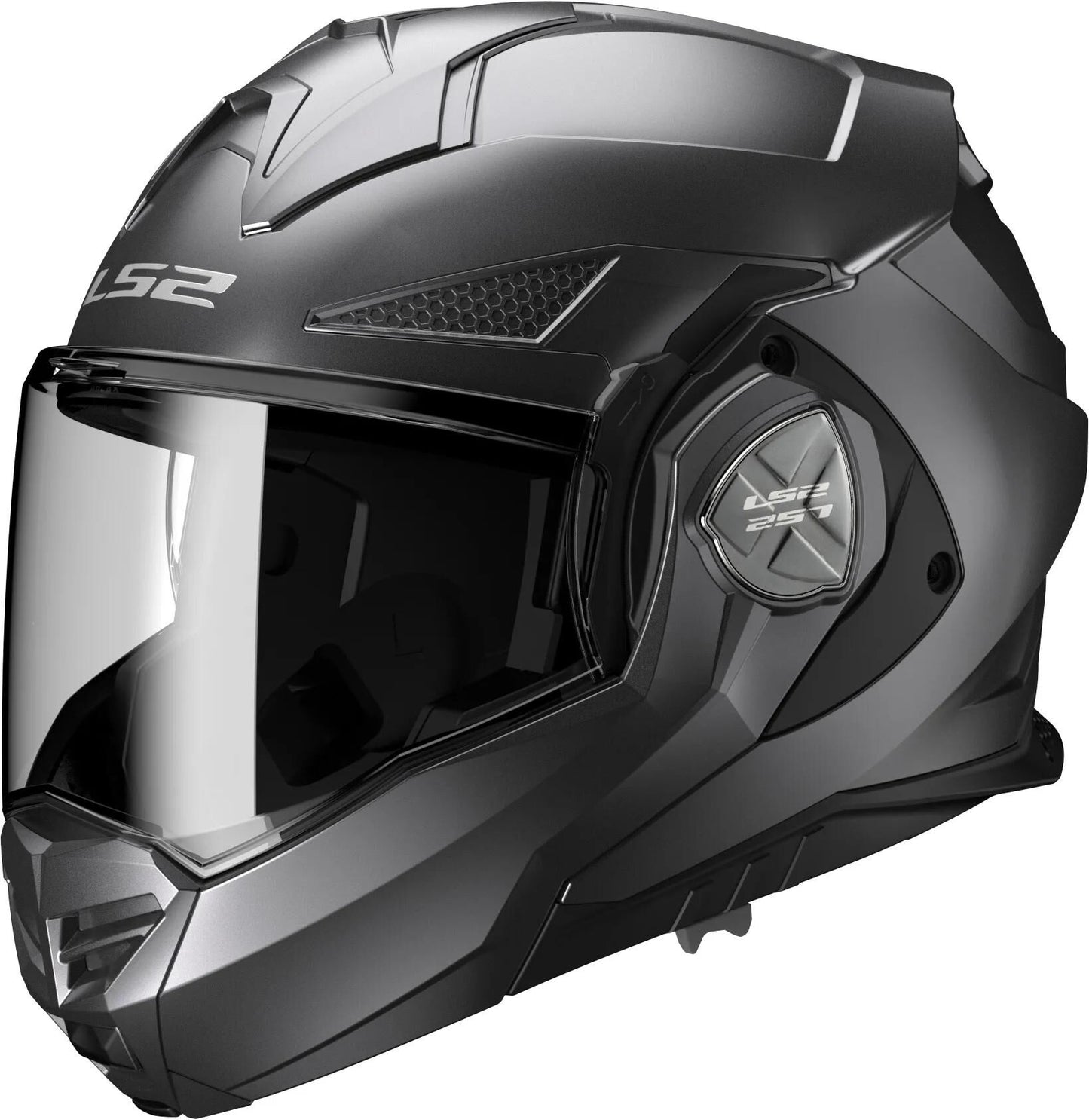 Casco abatible ls2 ff901 advant x casco solido ff901 adv. x sólido xxl titanio