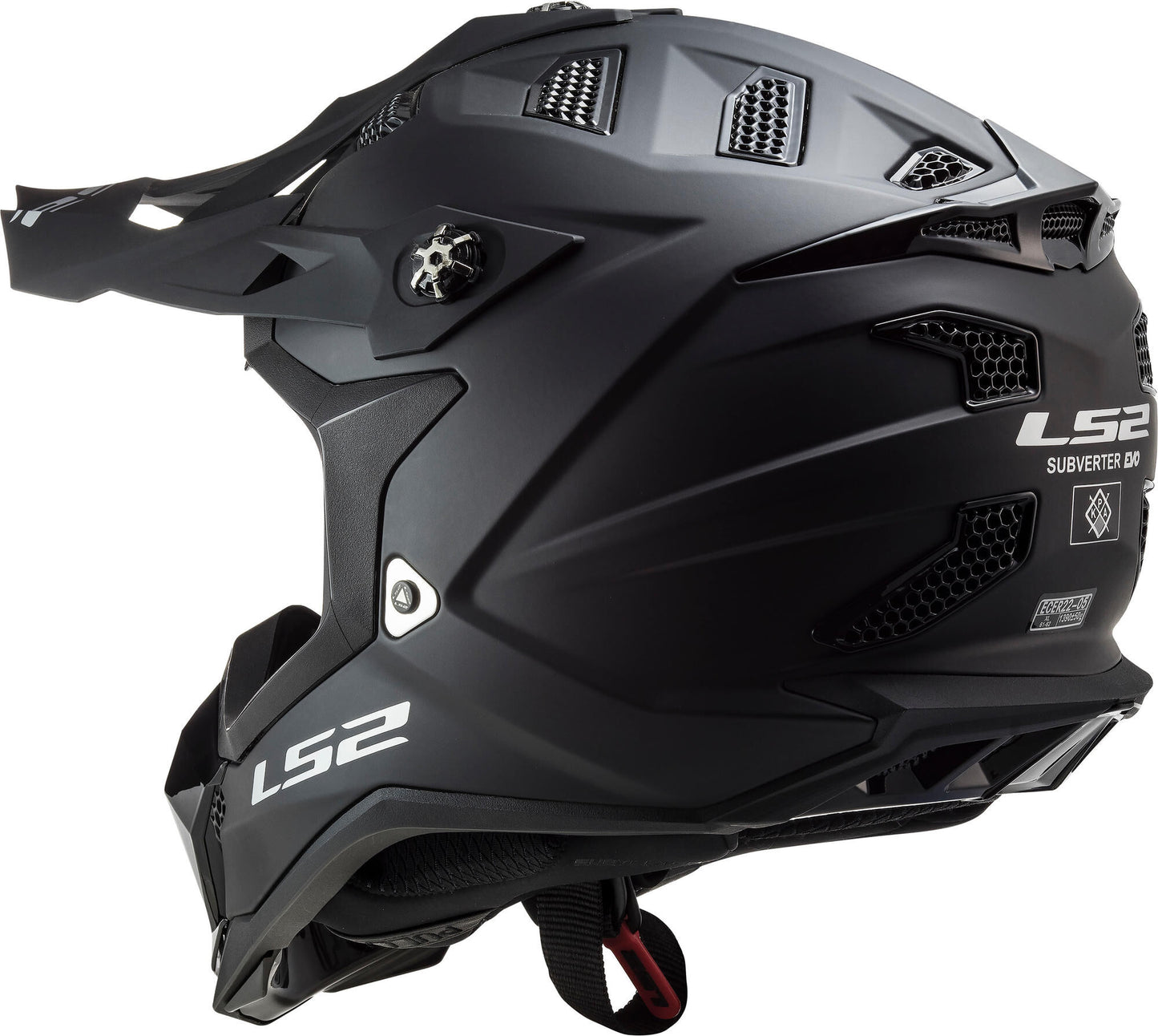 Casco cruzado LS2 MX700 subverter evo noir, desmontable y lavable, transpirable e hipoalergénico. casco mx700 subv.evo noir m negro mate