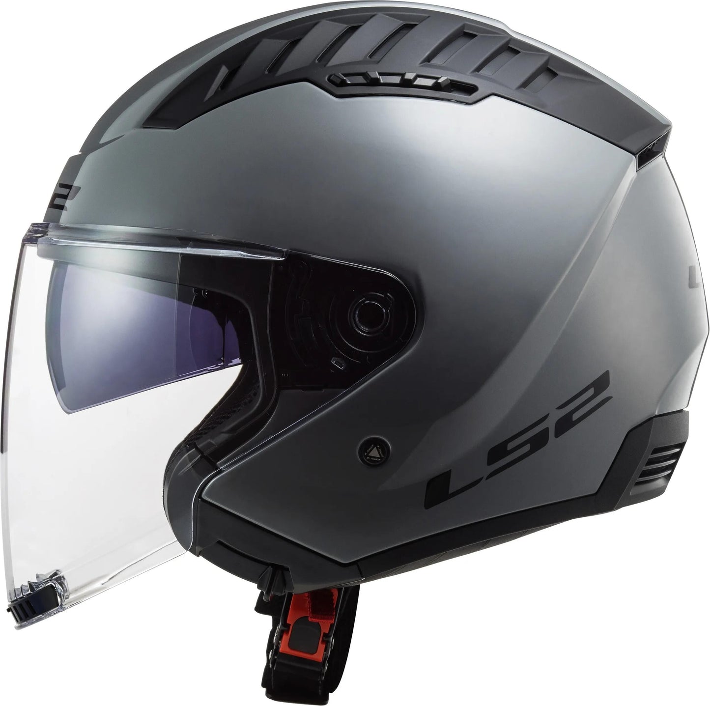 Ls2 casco jet solido copter ii de600 casco de600 copt. ii liso l gris nardo