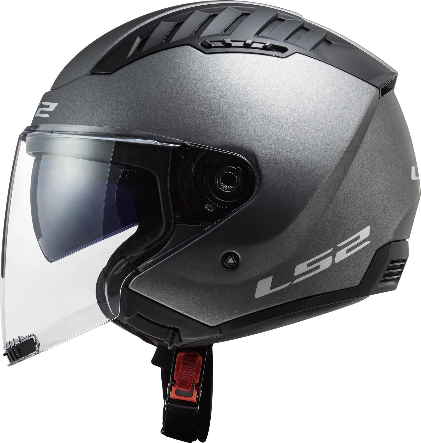 Ls2 casco jet solido copter ii de600 casco de600 copt. ii sólido l titanio