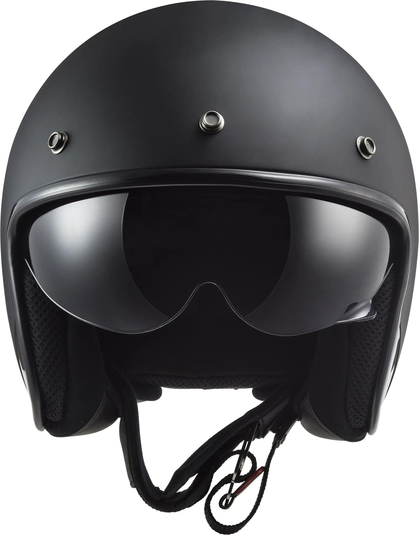 Casco jet Ls2 of601 bob ii solid casco of601 bob ii solid l nero opaco