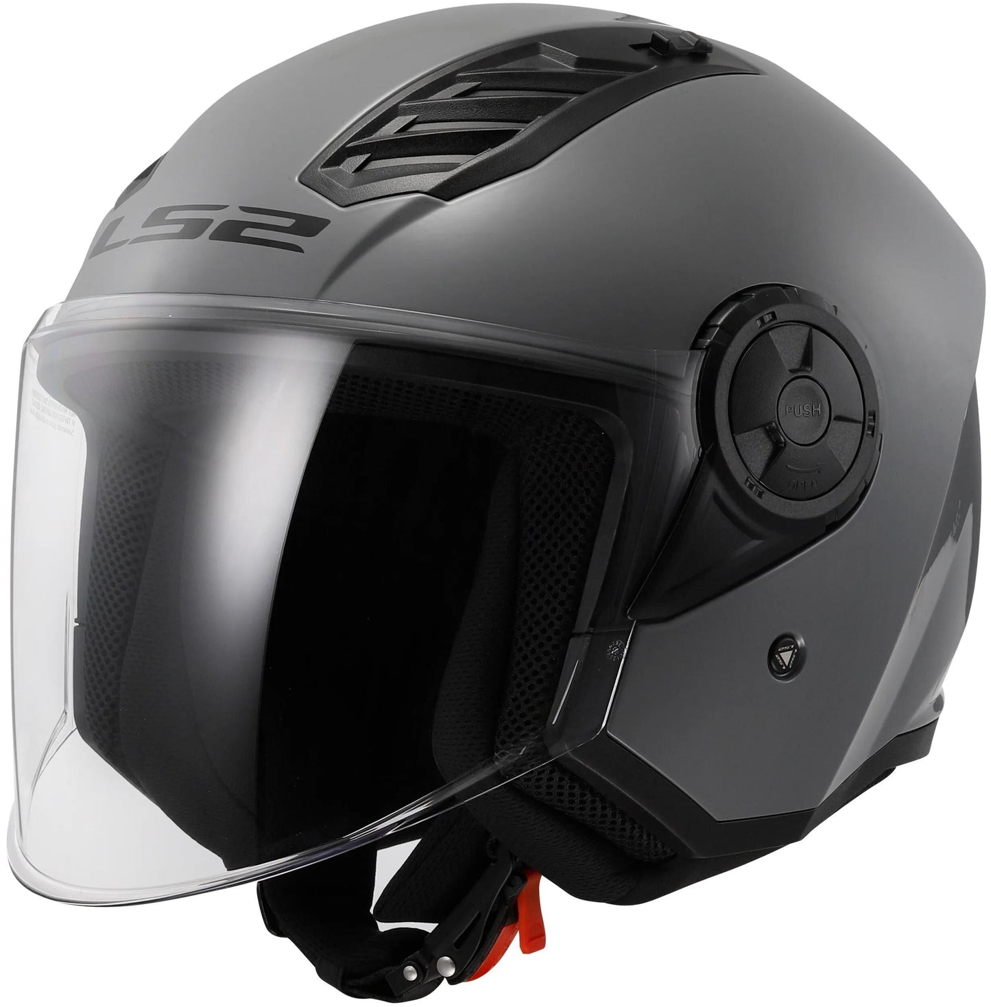 Casco jet Ls2 of616 airflow ii solid casco of616 airfl.ii solid s nardo grigio