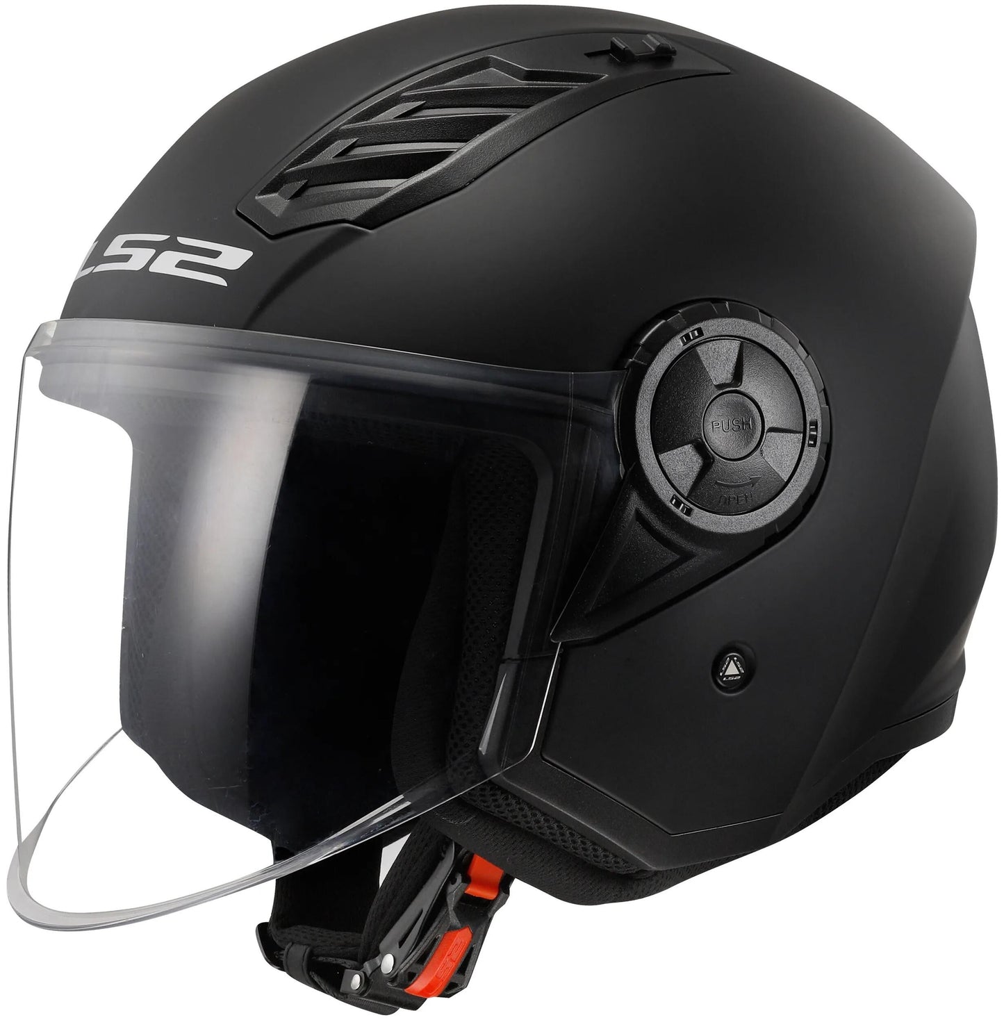 Casco jet Ls2 of616 airflow ii solid casco of616 airfl.ii solid m nero opaco