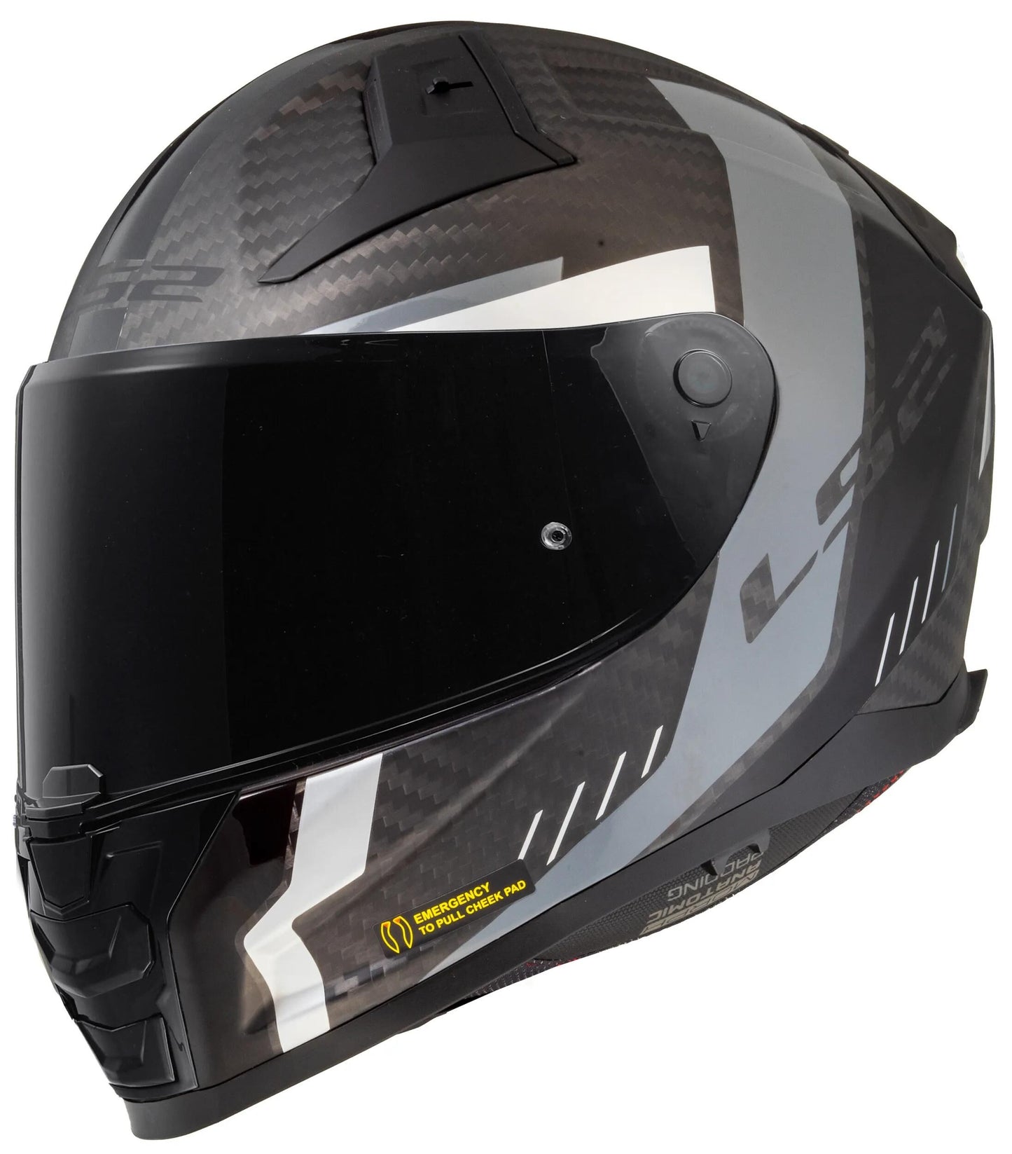 Ls2 integralhelm ff811 vector ii carbon grid helmet ff811 vector i c grid m. sw gr gr. m
