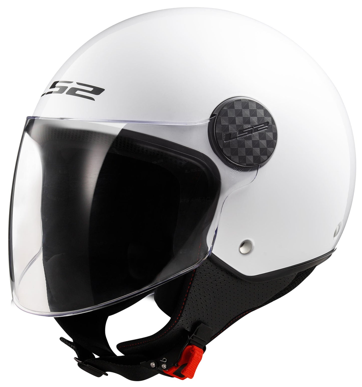 Casco jet Ls2 of558 sfera ii casco solido of558 sph. ii solido l bianco