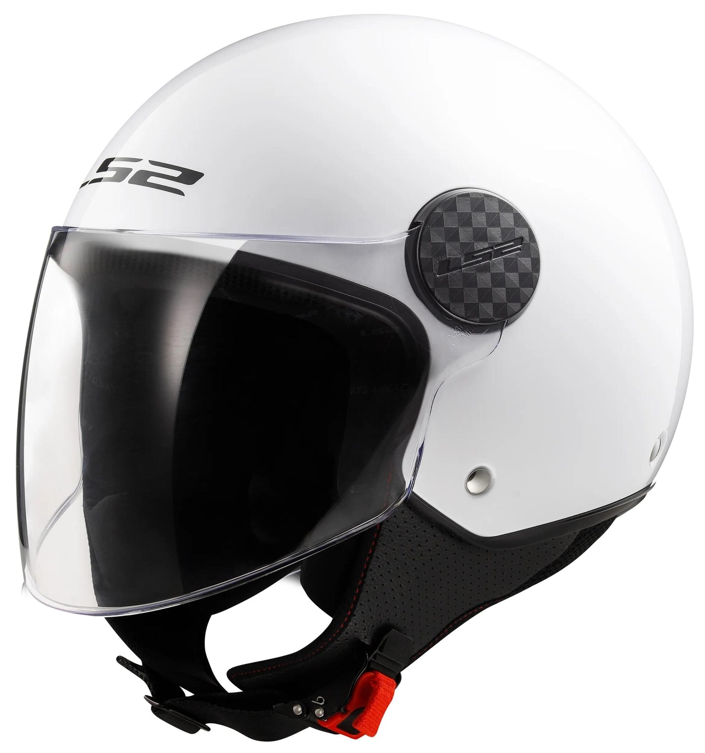 Casco jet Ls2 of558 sfera ii casco solido of558 sph. ii solido l bianco